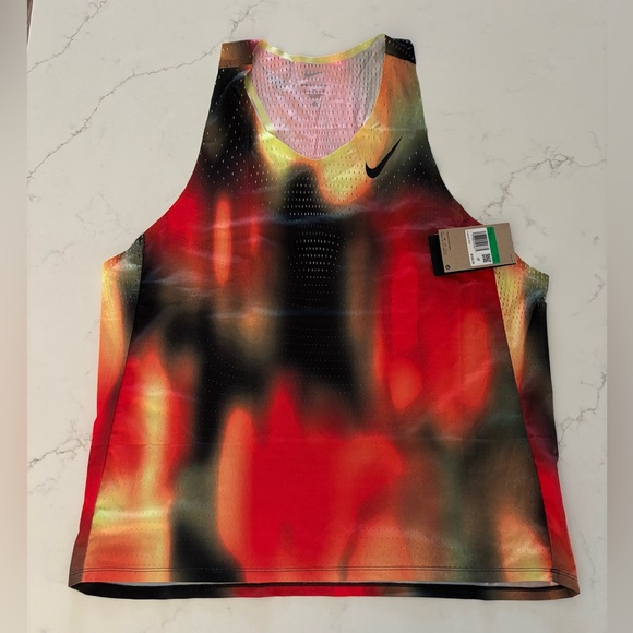 Nike DRI-FIT ADV Aeroswift Elite Entry Running Singlet Mens Size XL - Picture 1 of 4